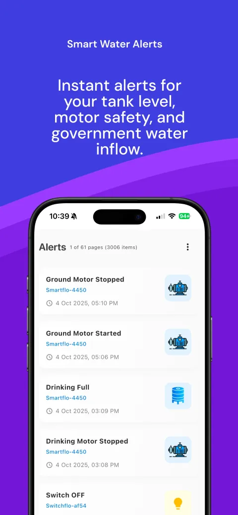 SwitchFlo app screen